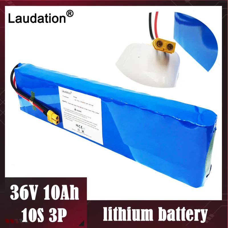 Laudation 36 V 10ah električna kolesa litij-batteria pack 10S3P 18650 baterijski paket za 500W E kolesarskega pasu/Skuter Z 15A BMS