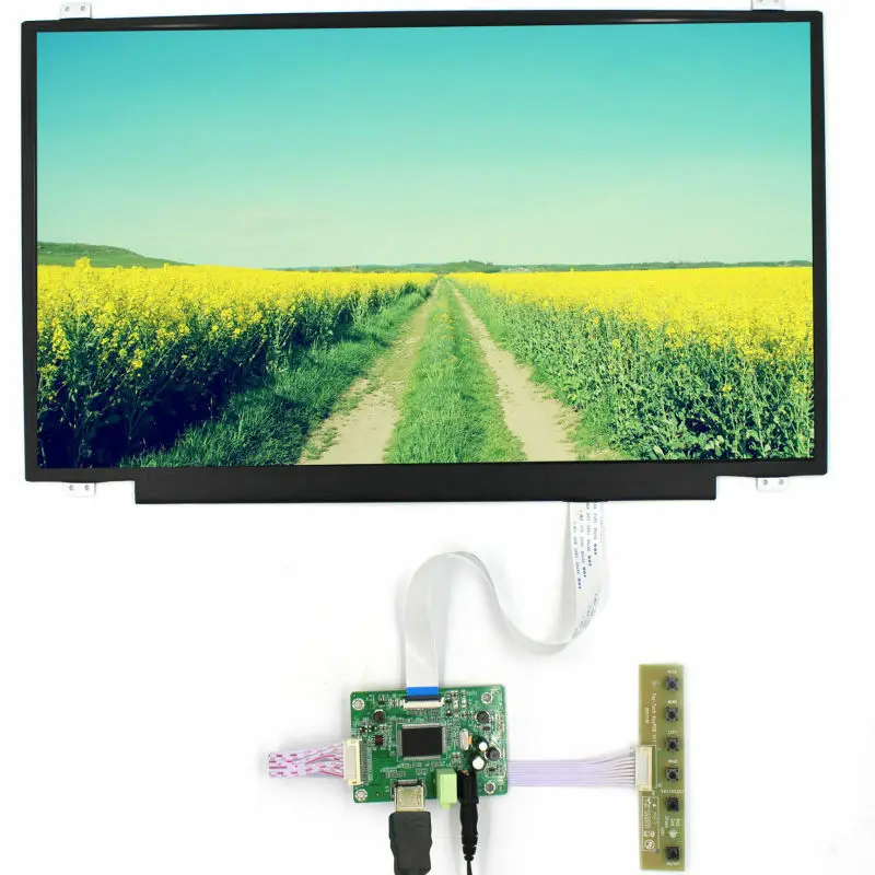 LCD, HDMI LED EDP mini gonilnik Krmilnika odbor komplet Za NT140WHM-N31/NT140WHM-N34 1366 X 768 plošča zaslon