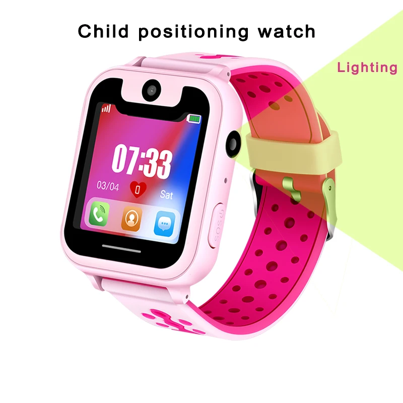 LIGE Nov Modni Nepremočljiva Otrok Pametno Gledati Sprejem Klica, Telefon Svetilka otroci watch smartwatch Za Android ios telefon