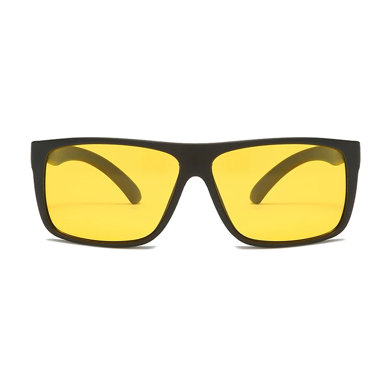 LongKeeper Nočno Vizijo Očala Moški Letnik Pravokotnik Odtenki Anti-glare Noč Očala Varnost Vožnje Očala gafas de sol