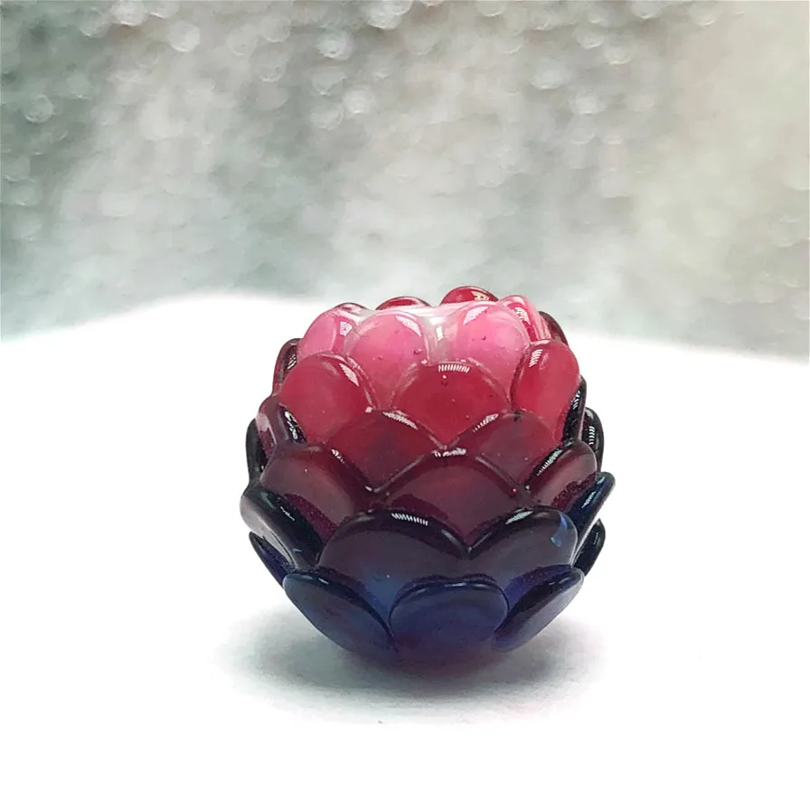 Lotus design steklom kroglice Dragonfly jade zapestnico, ogrlico, obesek, Japonski slog steklom kroglice DIY accesaries
