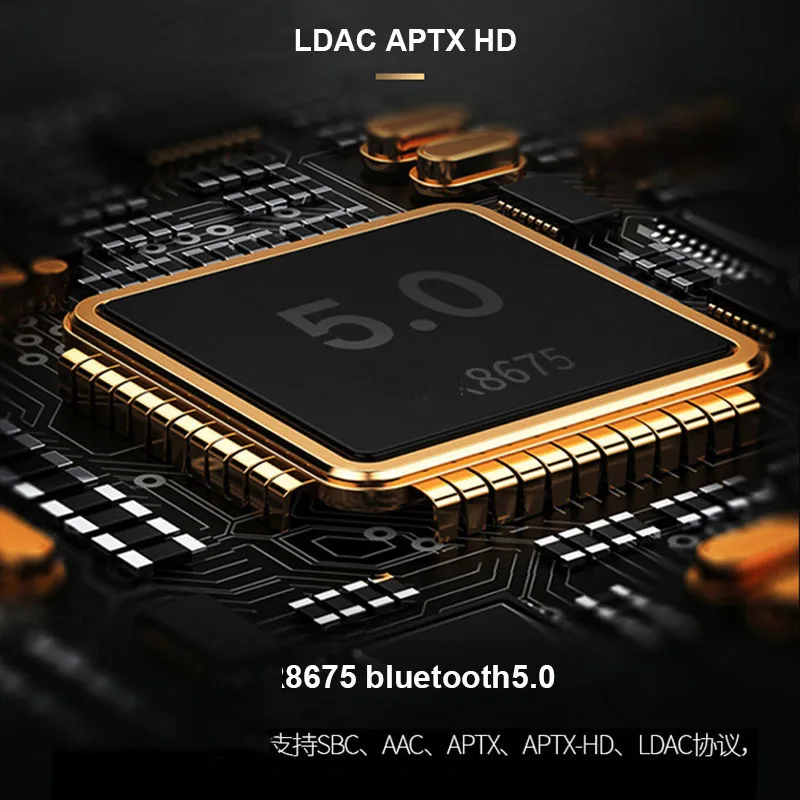 Lusya Csr8675 Bluetooth 5.0 Brezžični Sprejemnik APTX HD/LDAC PCM5102A DAC Dekodiranje 3,5 mm RCA Output 24-bitno Z Anteno