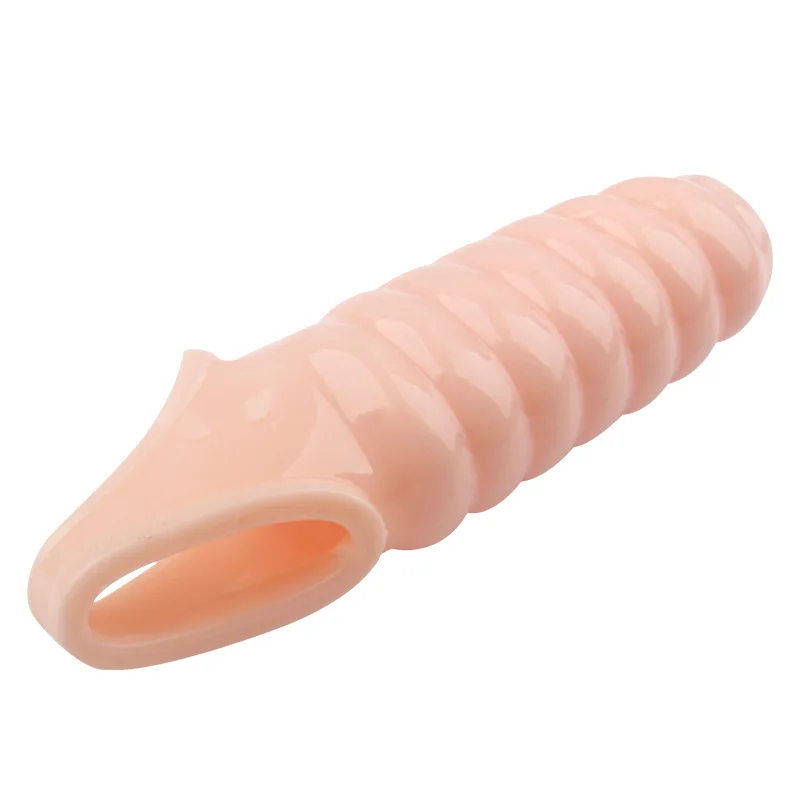Moški Penis širitve Izdelkov moški strast zaklepni Obroček Navoj Penis Rokavi plus velikost Seks Odraslih Izdelki