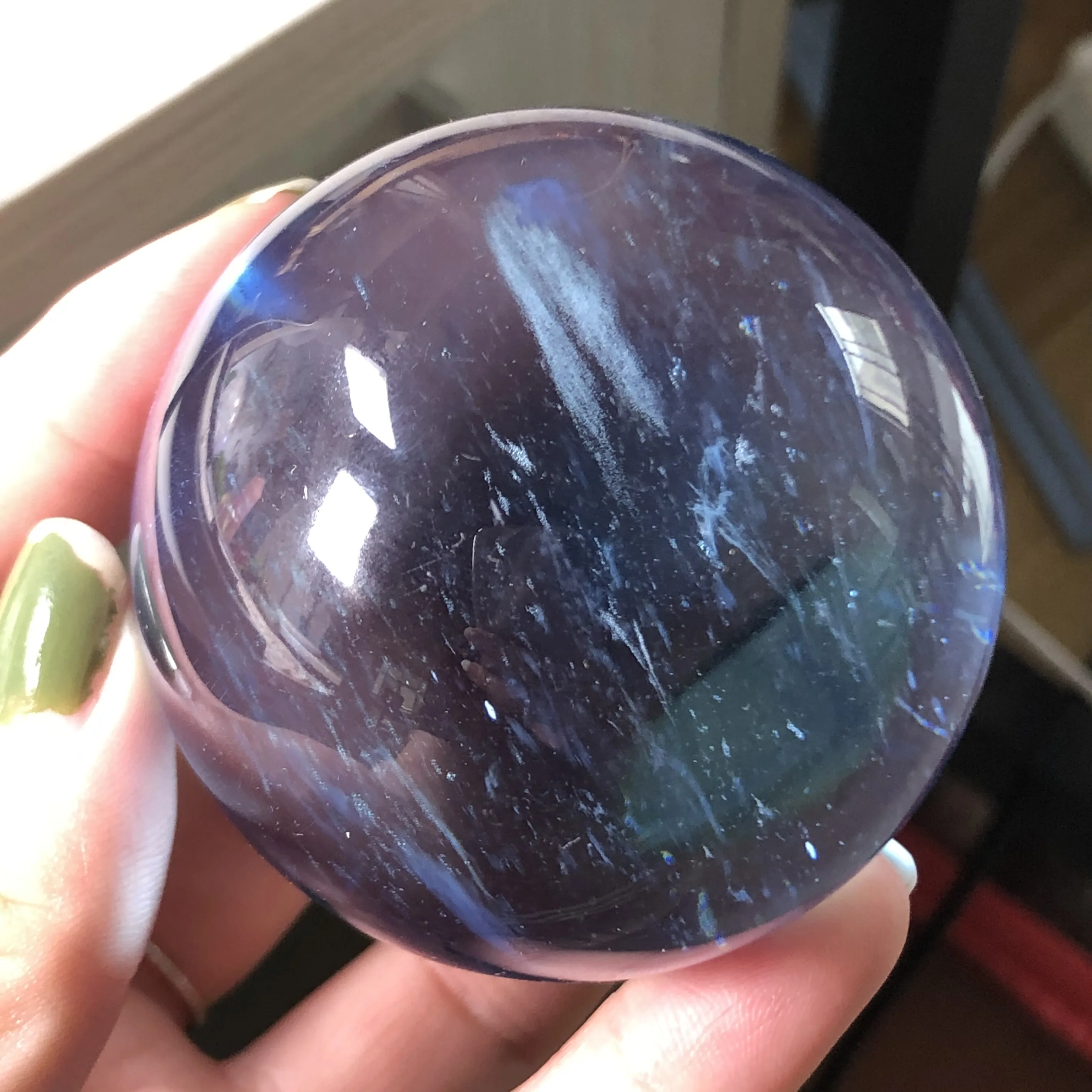 Naravni quartz crystal Mešane barve taljenje kristalno kroglo obrt dnevna soba dekoracijo