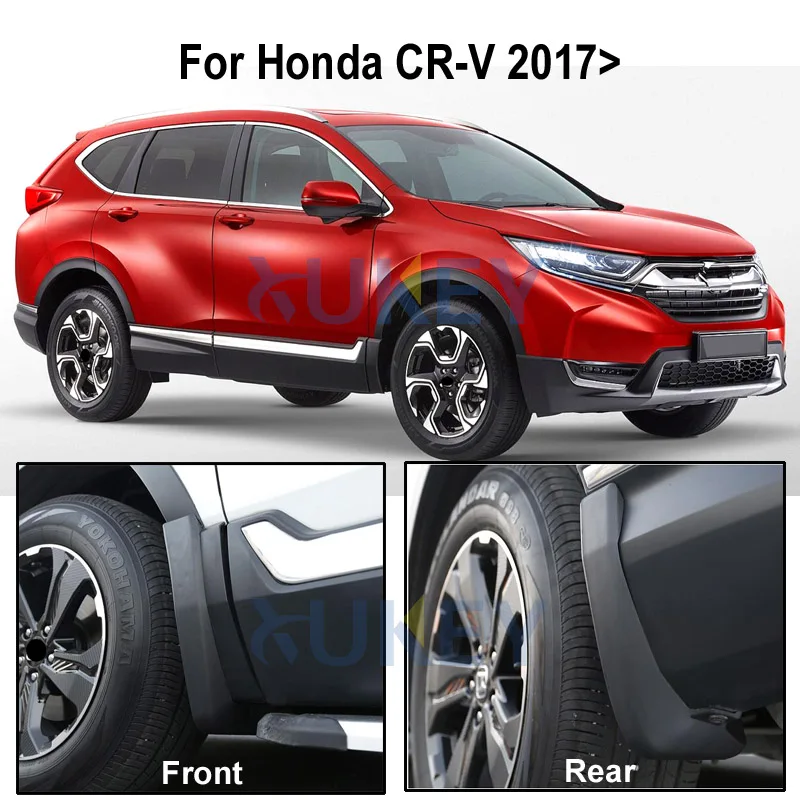 Nastavite Oblikovani Avto Blato Zavihki Za Honda CR-V CRV 2017-2020 Mudflaps Splash Varovala Blato Zavihek Blatniki Fender Spredaj Zadaj Styling