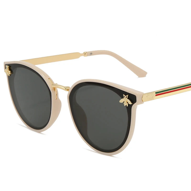 Nove luksuzne čebel Moda za ženske sončna Očala Moških Kvadratnih blagovno Znamko Design sončna Očala Oculos Retro moški železa 2020