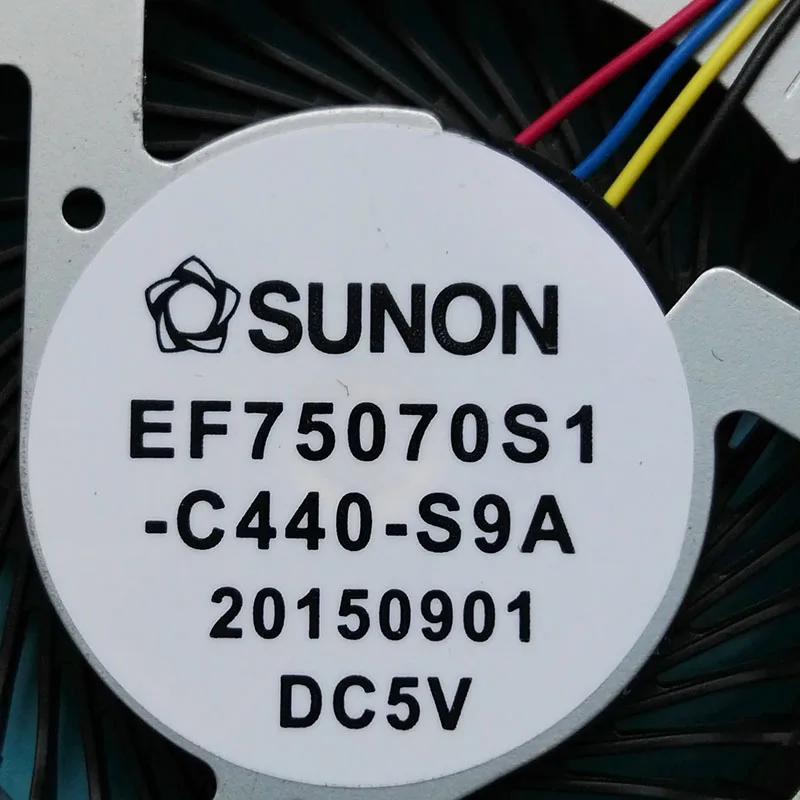Novi originalni cpu ventilator za Sunon EF75070S1-C440-S9A laptop CPU HLADILNI VENTILATOR HLADILNIKA