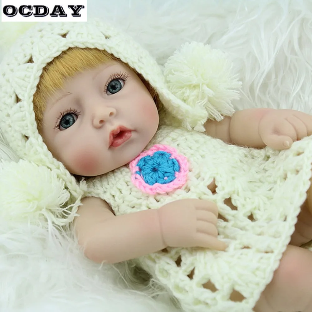 Novo Ročno izdelan iz Silikona, vinil čudovit Veren malčke Baby girl boy Toy Presenečenje rodi punčko dojenčki z Obleko Lutka, Igrače, Darila