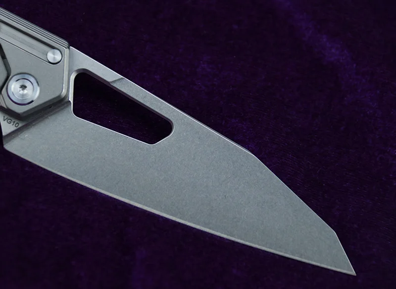 NOČ original DT-03 nosijo folding nož vg10 jekla titanove zlitine ročaj na prostem, kampiranje, lov, ribolov EOS orodje