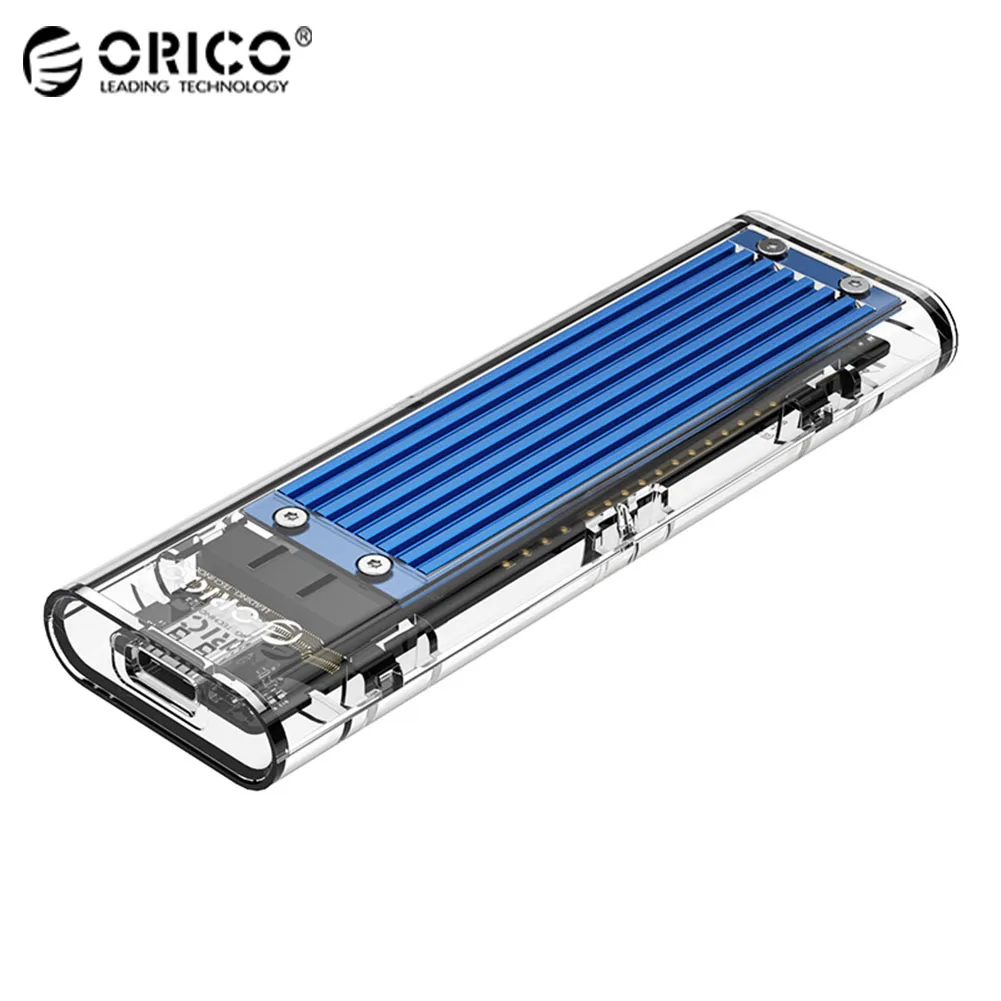 ORICO M2 SSD Primeru 10Gbps Tip-C USB3.1 do M. 2 NVME/SATA Dual Protokola Mobile Zunanji Trdi Disk, Ohišje Podporo 2TB SSD Polje