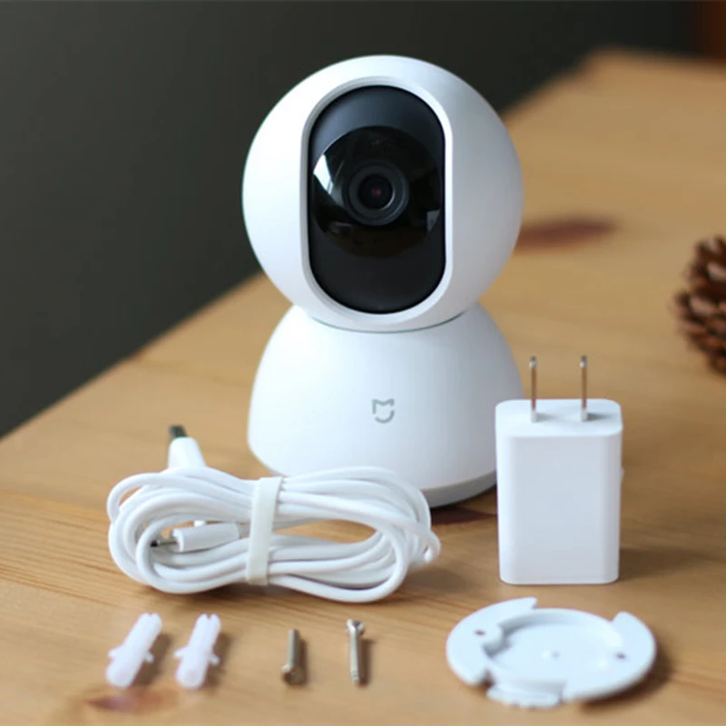 Original Xiaomi Mijia Smart Home Security Cam Night Vision Webcam IP Cam 1080P HD 360-Stopinjski Za WIFI Smart MI Doma App Nadzor