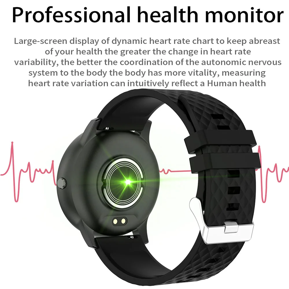 Pametno Gledati Moške DIY Watchface Poln na Dotik Fitnes Tracker Srčnega utripa, Krvnega Tlaka, Pametna Ura Šport Smartwatch Ženske