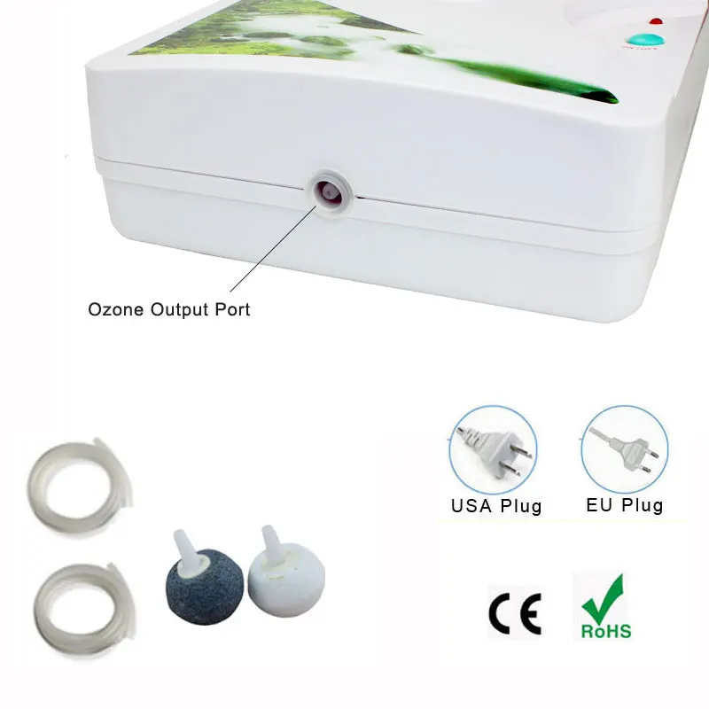Prenosni Ozon Generator Ozonator ionizer Zraka Čistilniki 220v 600 mg Večnamensko Sterilizator za Zelenjave, Sadja NAS EU Plug