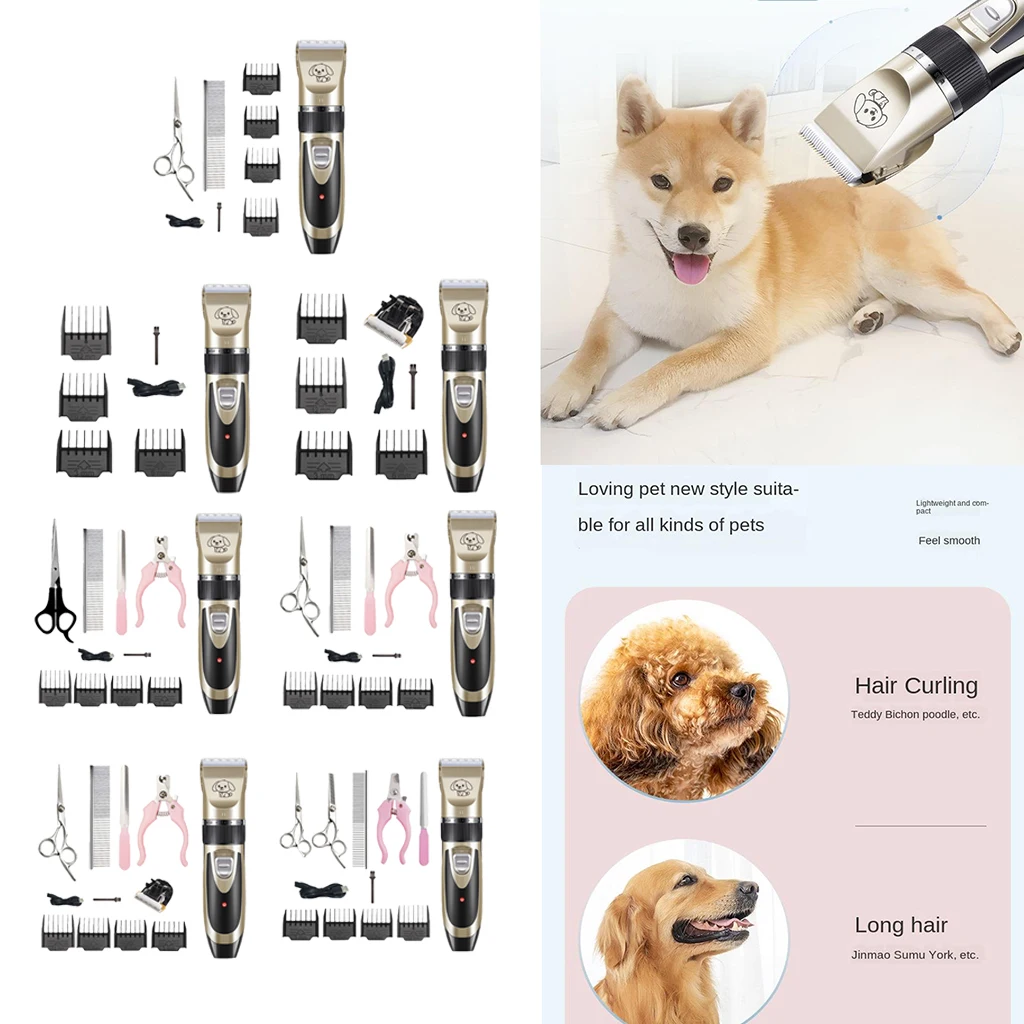 Prenosni Pes, Mačka Hair Trimmer Komplet Za Hišne Živali, Električni Brivnik Clipper G