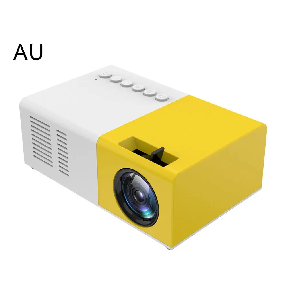 Prenosni Projektor 3D HD LED za Domači Kino Kino 1080p HDMI USB Avdio Projektor Yg300 Mini Projektor Camara Masanori