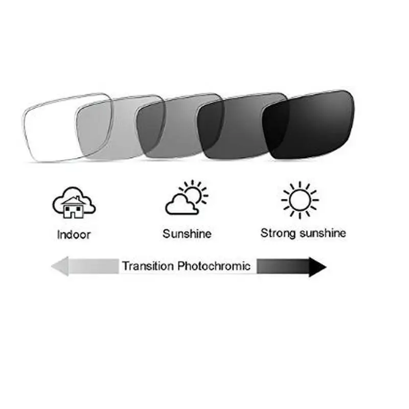 Progresivna Multifokalna očala Prehod sončna Očala Photochromic Obravnavi Očala Točk za Bralca v Bližini Daleč pogled dioptrije NX