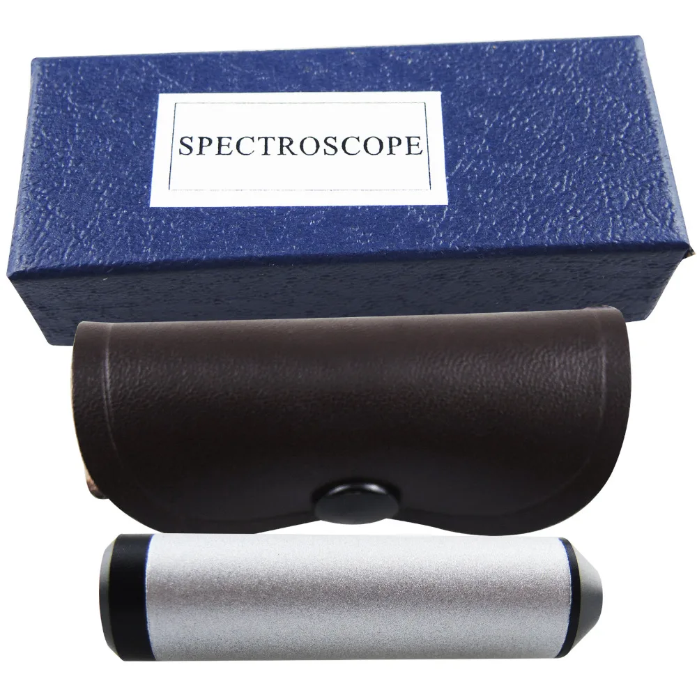 Ročni Natančno Majhne Difrakcijske Spektroskop Gemstone Gem Gemelogy Gemological 55mm Dolžina