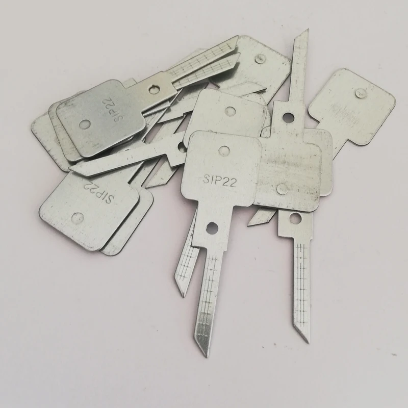 SIP22 lishi tipko plošče z lestvico rezalni zobje za lishi 2v1 locksmith orodja
