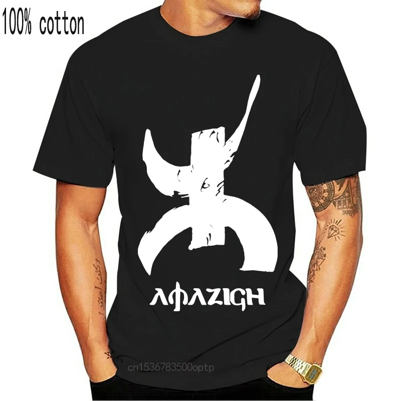 Smešno Moški Majica Bela Majica Tshirts Black Tee Amazigh Standard Moški Majica S Kratkimi Rokavi Tisk Majice Za Človeka Priložnostne Kratkimi Rokavi