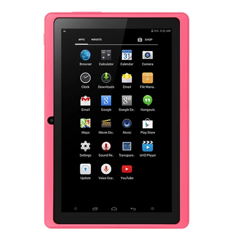 Tablet PC 4G 7 Palčni Q88 Pro Android 4.4 A33 Quad Core Wifi 1024*600 G-Senzor 4 gb ROM, 512 mb RAM