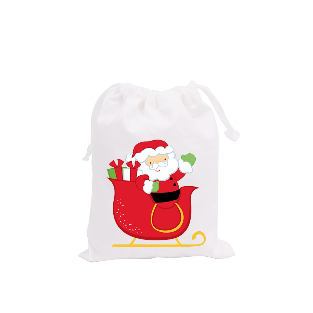 Temo Božič Stranka Korist Vrečke Serije 4 Santa Claus Jelenov Fant Candy Torbe Darilni Torbe Božično Zabavo Posodo Dobave