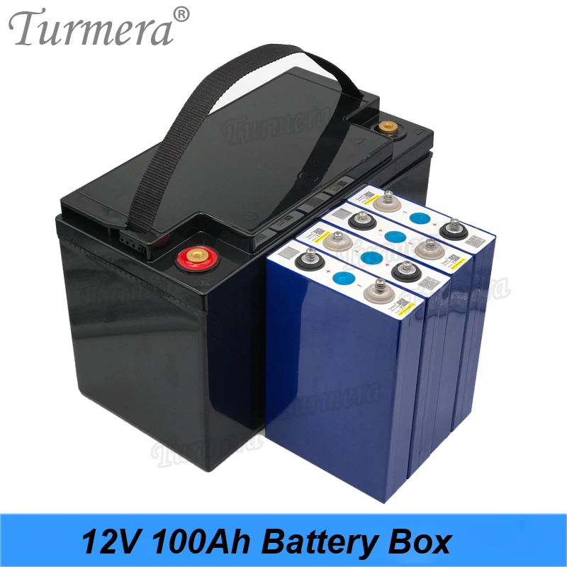 Turmera 12V 90Ah 100Ah 3.2 V Lifepo4 Baterija Litij-železo fosfat baterija za Sončne Energije Sistema in Neprekinjeno Napajanje