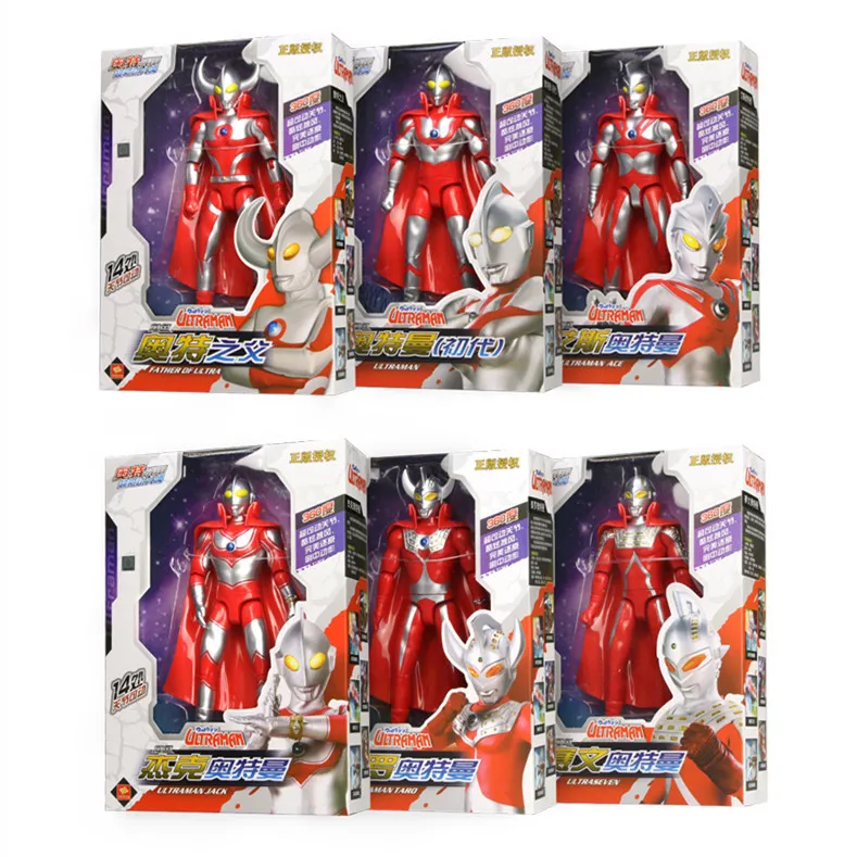 Ultraman Taro Sedem Jack Ace Oče Ultra Ljubka Akcijska Številke PVC Lutka Zbirka Model Igrače Darila