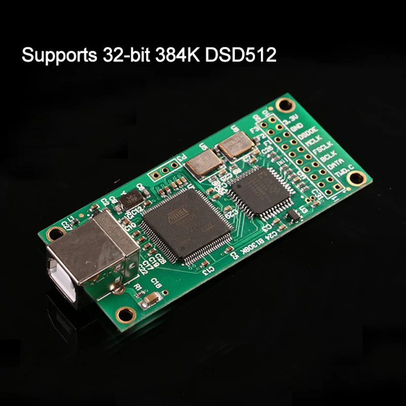 USB Digitalni Vmesnik 384K DSD512 w/ Isti Čip Rešitev Za Amanero USB IIS Digitalni Avdio Vmesnik