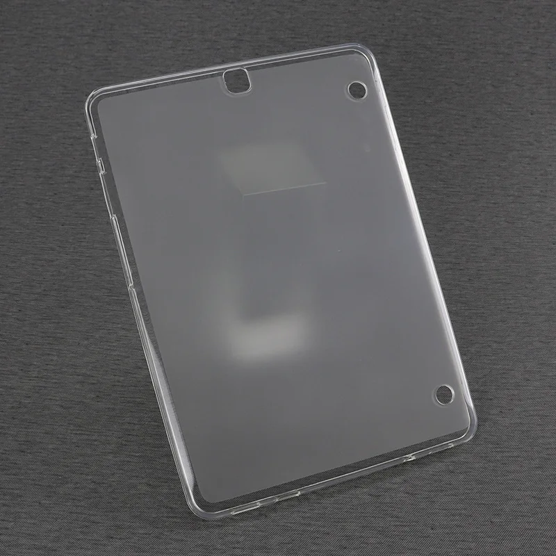 Vroče Ultra-tanek Mehki Silikonski Pregleden TPU Ohišje Za Samsung Tab Galaxy S2 9.7 T810 T815 T813 T819 Slim nepremočljiva Zadnji Pokrovček