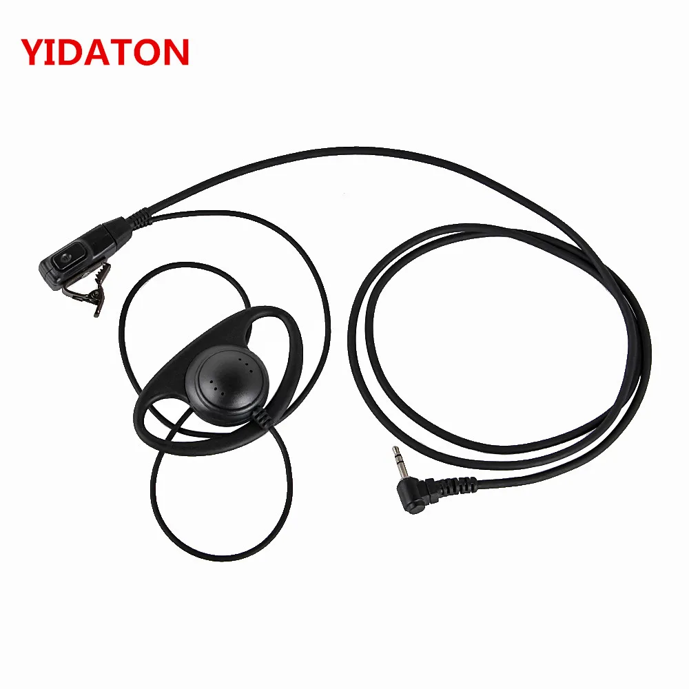 YIDATON D Oblika Slušalke Slušalke storitve PRITISNI in govori za Motorola COBRA dvosmerni Radijski MH230R MS350R MS350R MR350R MT350R MD200TPR Walkie Talkie