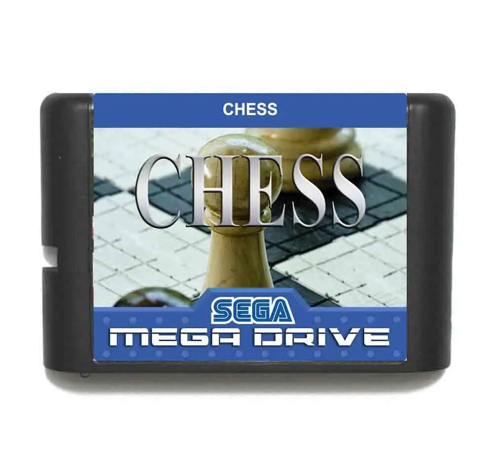 Šah 16 bit MD Igra Kartice Z Drobno Polje Sega Megadrive/Geneza