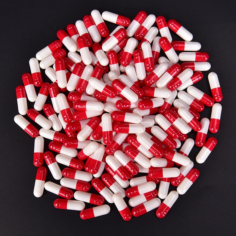 1000Pcs Multicolor Prazne Kapsule Tabletke Gel Ločeni Polje Medicine Tabletke Občutljivo Polje Steklenico Kapsula Oblikovan Smart Pill Box