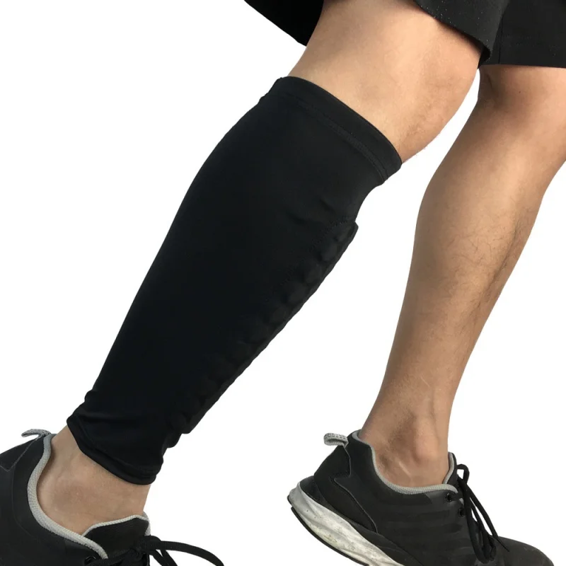 1pcs Športne Telovadnice Nogomet Zaščito Satja Anti-crash Noge Tele Rokav Stiskanje Kolesarjenje, Tek in Tek Leg ogrevalnike