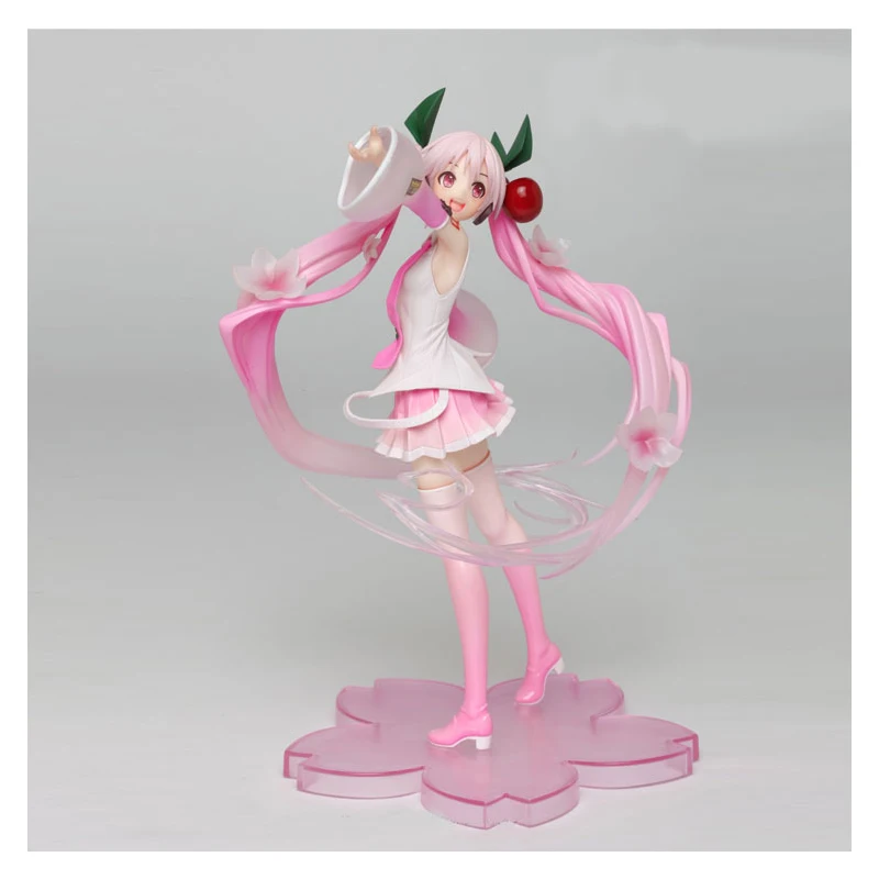 2020 Nov 23 cm Anime Roza Sakura Duha Miku PVC figuric Dekleta Model Igrače Zbiranje Daril za Dekleta, Obleko poročno Pomlad