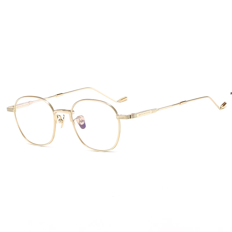 2020 Novi korejski Nežen blagovno Znamko Design Kovinskih Kvadratnih Očal Okvir za Moške, Ženske Kratkovidnost Optični Recept Očala Očala 22