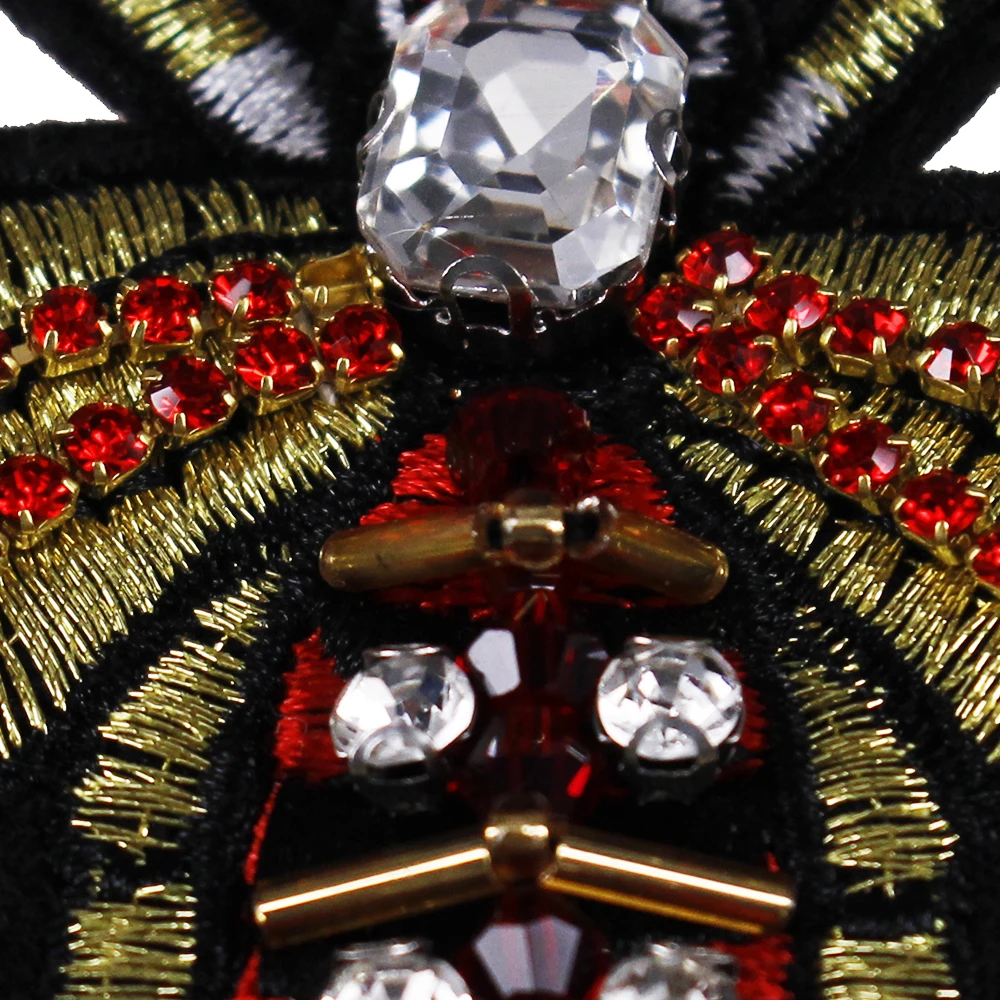 20piece Beading Diamond Čebel Tkanine Obliži Kristalno Vezenje Okrasnih Aplicirano Motiv Značko za Oblačila, Čevlje, Šivalni TH829