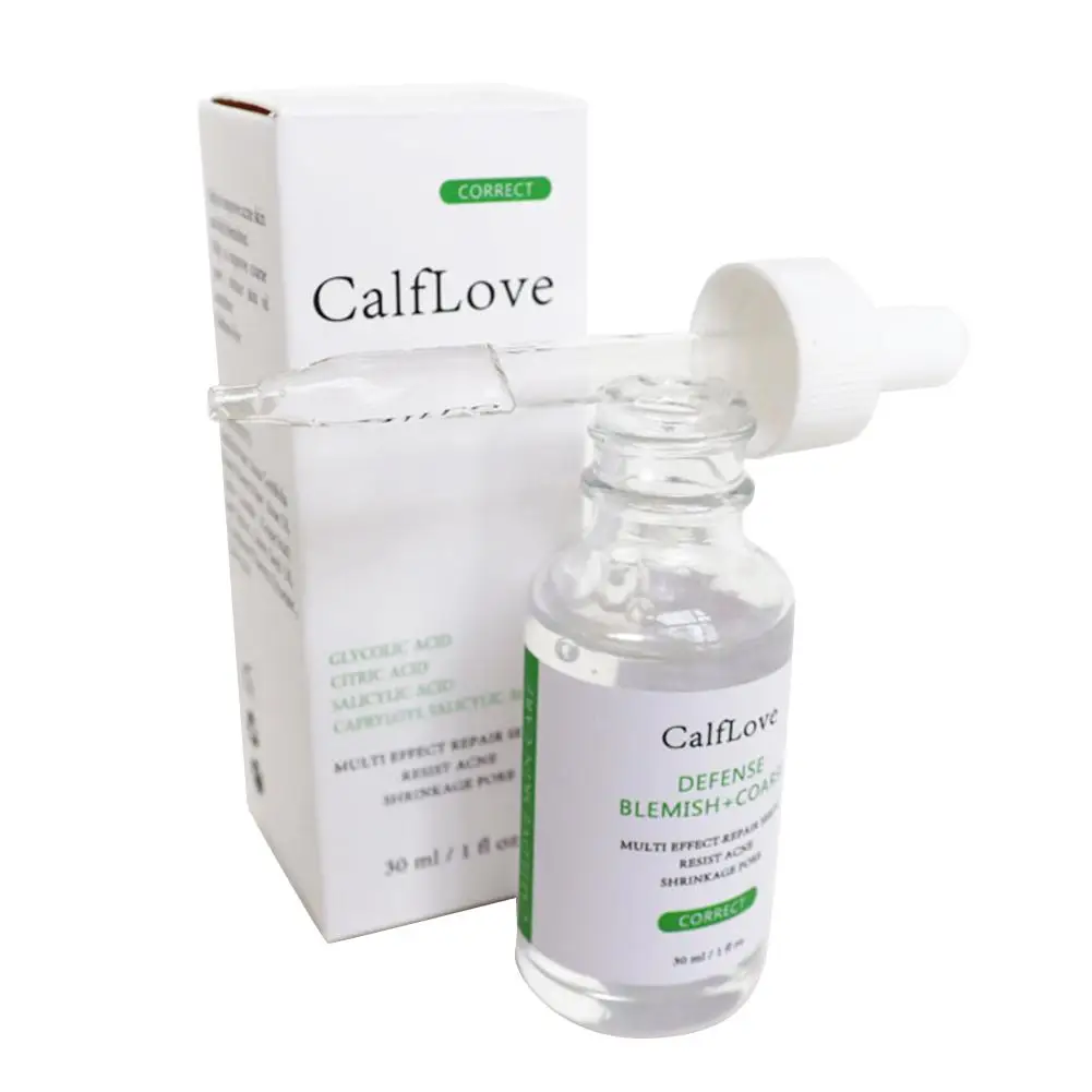 30 ml Salicilna Kislina 2% Rešitev Odpravlja Akne Obraz Serum, ki Krči Pore Vlažilne Bistvo Zbledi Spot Polepšajo Obraz za Nego Kože