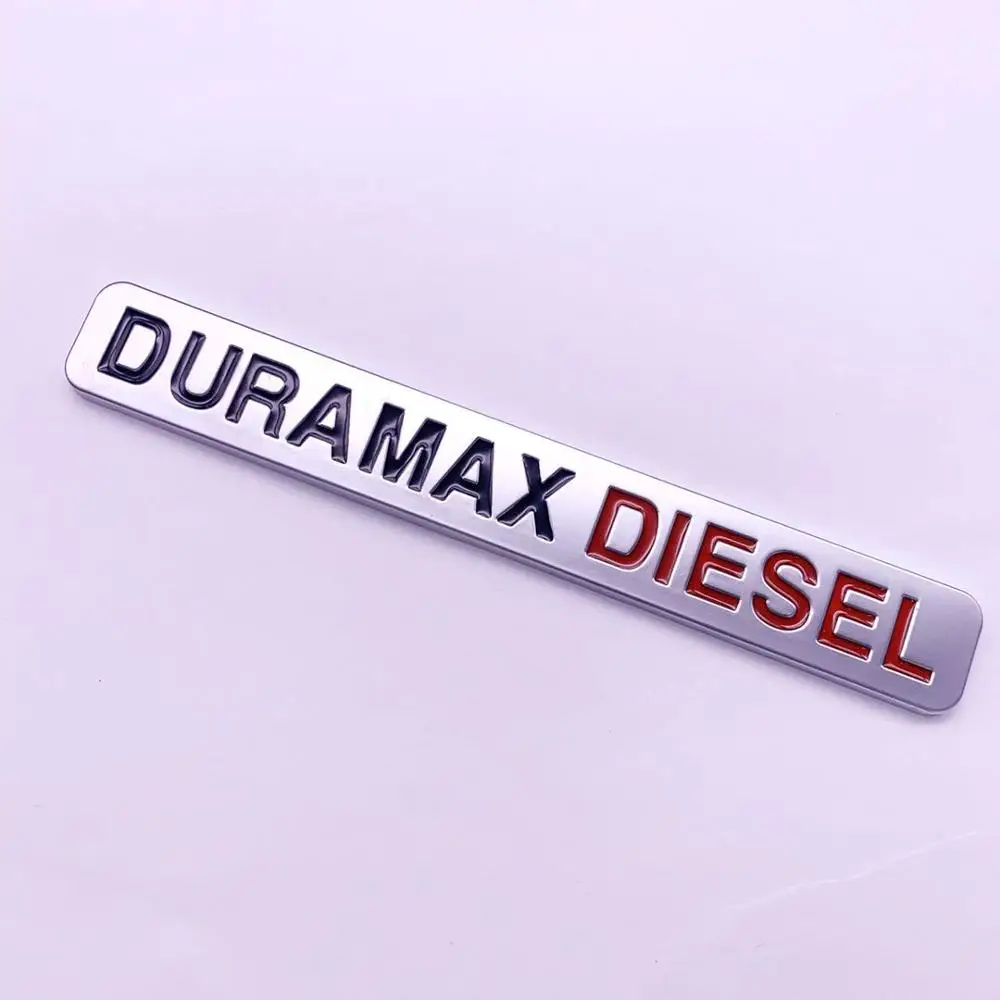 3D Kovinski Duramax Diesel Nalepke za Alenka EFI Živo LML Slog 2500HD 3500HD Značke Avto Nalepke