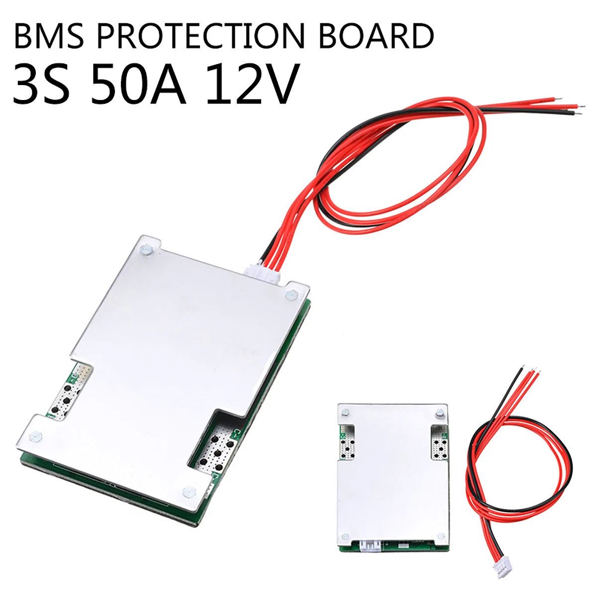 3S 50A 12V 18650 Li-ion, Litij-ionska Baterija Polnilnik Baterij Protection Board PCB BMS z Bilanco