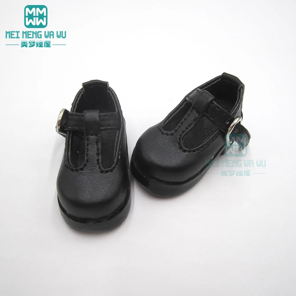 5 cm*2.6 cm 1/6 BJD lutka čevlji YOSD MYOU Dollfie Sintetičnega Usnja pu visoko peto čevlje Čevlji črna, bela, rjava