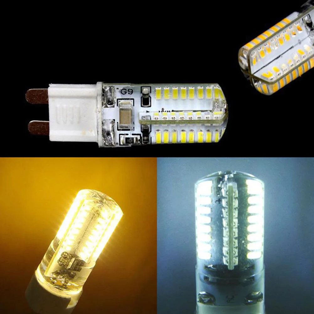 5Pcs G9 5W LED 3014 64SMD Pin Znanja LED Žarnica Svetilka Toplo Bela/Hladno LO88