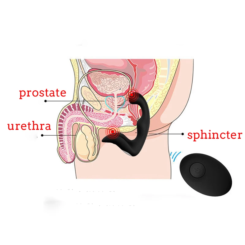 9 hitrosti Prostate Analni čep vibracije Moško samozadovoljevanje naprave za Odrasle sex izdelki za moške sex igrače butt plug z vibriranjem analni igrača