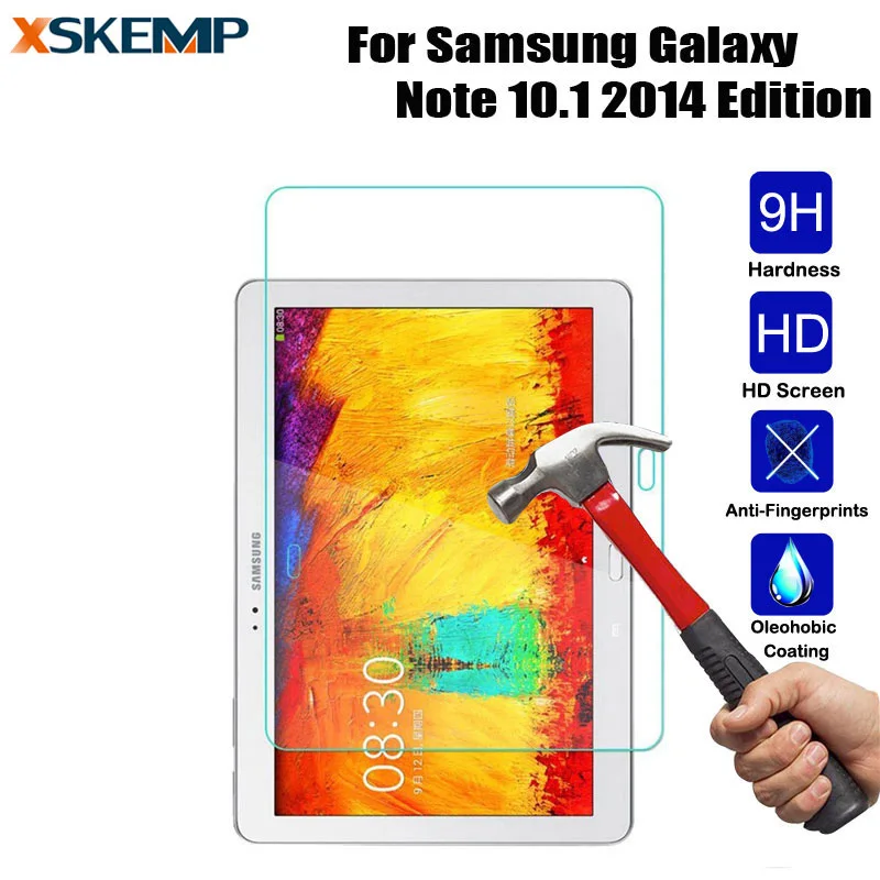 9H Kaljeno Steklo Za Samsung Galaxy Note 10.1 Edition P600 P601 P605 Screen Protector Eksplozije dokaz Zaščitno folijo 2.5 D
