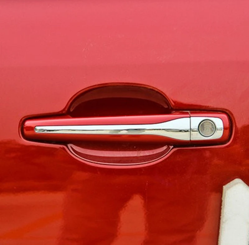 Avto obliko zunaj vrat ročaj kritje vrata skledo okvir trim nalepke, dodatki za vrata skledo Za CITROEN Elysee C-Elysee-2018