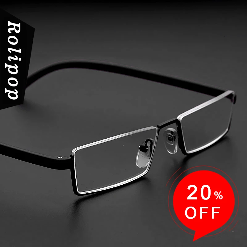 B. I Mens Obravnavi očala Moških pol okvir TR90 Bralci očala kovinski vizijo Obravnavi očala udobno recept očala