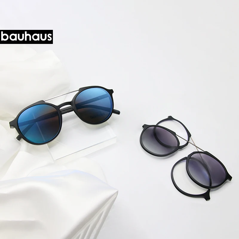 Bauhaus Magnetni Polarizirana sončna Očala sončna Očala za Kratkovidnost očal okvir pet color mode Optični ULTEM Očala
