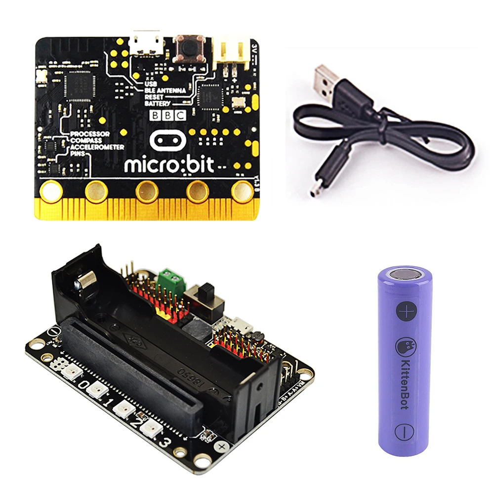 BBC Micro:bit Starter Kit z Mikro:bit Zlom Odbor,Microbit Odbor primeru in Aligator Posnetke, ki se Uporabljajo za Poučevanje DIY Začetnike