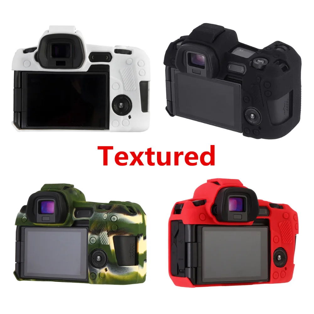 Boljša Kakovost Gume, Silicij Ohišje Pokrov Zaščitnik Okvir Kože za Canon EOS R Fotoaparat, Mehko EOSR