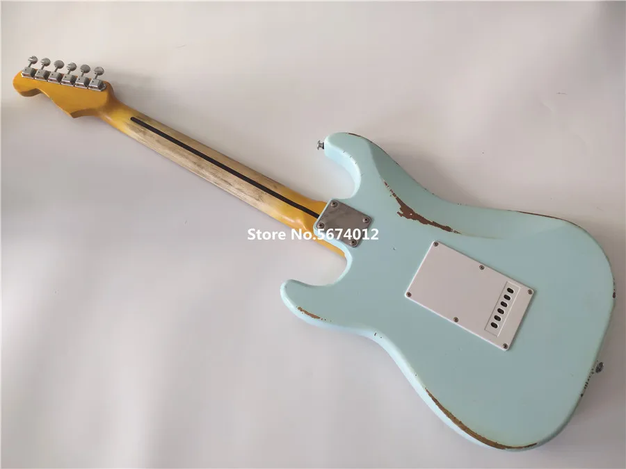 Dediščine classic standard stare letnik električna kitara klasična modro nebo, lahko prilagodite glede na zahteve