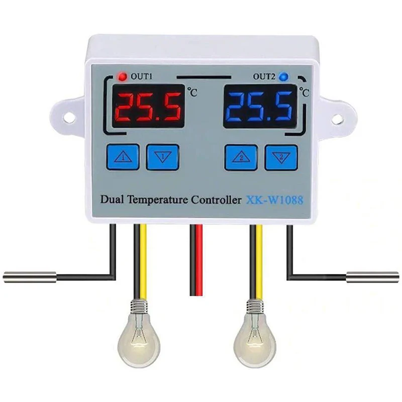 Digitalni Temperature In Vlažnosti Regulator Jajce Inkubator Termostat Vlažnosti Regulator Regulator Za Ogrevanje Hlajenje, Nadzor W1099